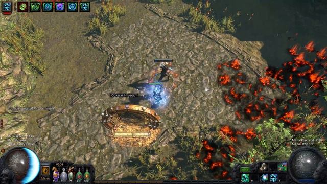 Path of Exile 2.2 Perandus Portal Effect смотреть онлайн