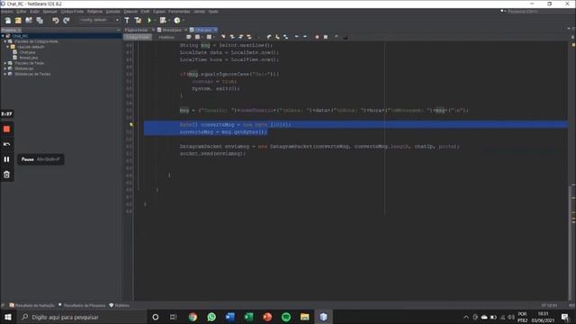 RC - Chat Multicast (UDP) смотреть онлайн