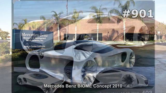 #901. Mercedes Benz BIOME Concept 2010 (Концепт и тюнинг) смотреть онлайн
