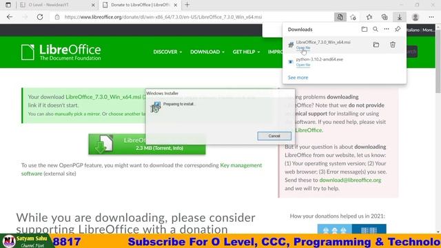 Libreoffice Kaise Install karen | Libreoffice Installation Error | Libreoffice Windows 7 /windows 1 смотреть онлайн