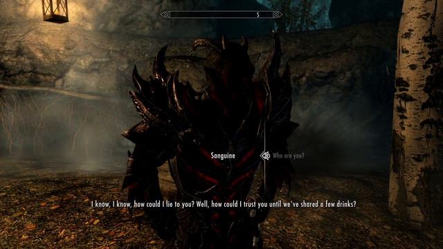 Skyrim: Meeting the Daedric Prince Sanguine