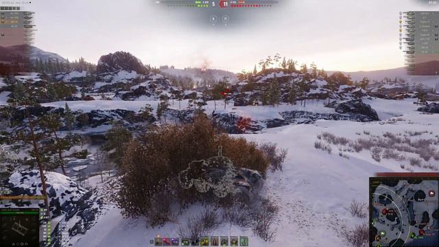 Panhard EBR 105 | 2vs10 Platoon | World of Tanks смотреть онлайн