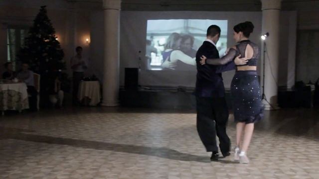 Luis Squicciarini and Aleksandra Stadnik, Vologda Tango 2015 3 смотреть онлайн