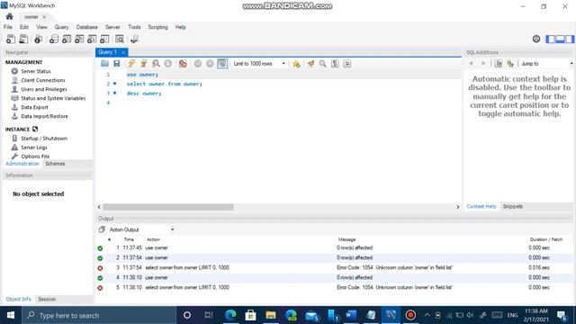 using sql workbench смотреть онлайн