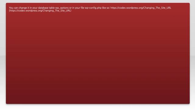 How to set site url/base url in wordpress? смотреть онлайн