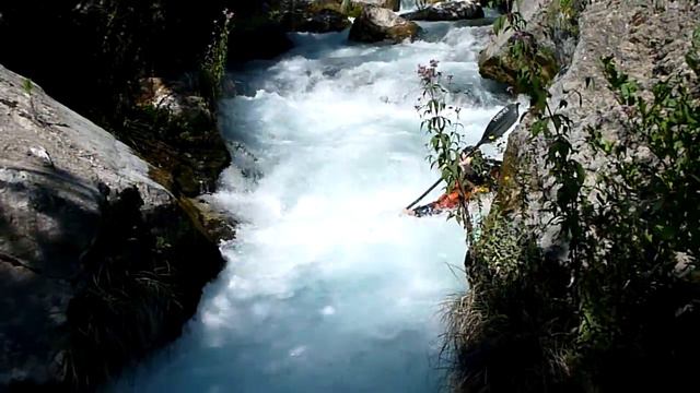 Kayaking Upper Lousios - Sep11 - Konidis @ Big Rapid смотреть онлайн