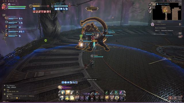 SUPER EASY Rex Chimaerus Boss Fight - Temple Of Slaughter Dungeon - Throne And Liberty