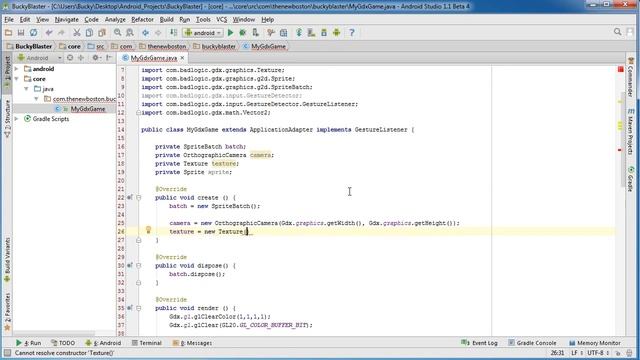 Android App Development for Beginners | Lecture 76 | LibGDX Camera смотреть онлайн