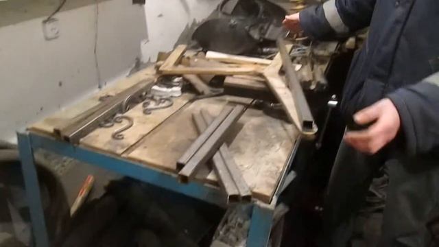 Сделаю КУХОННЫЙ СТУЛ ИЗ МЕТАЛА и с коваными деталями. смотреть онлайн