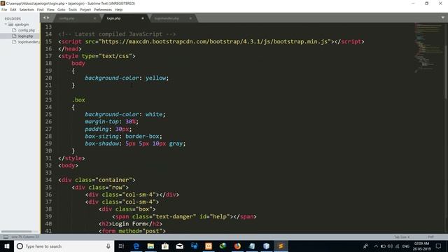 How to make Login System in PHP using ajax and jquery (in Hindi) смотреть онлайн