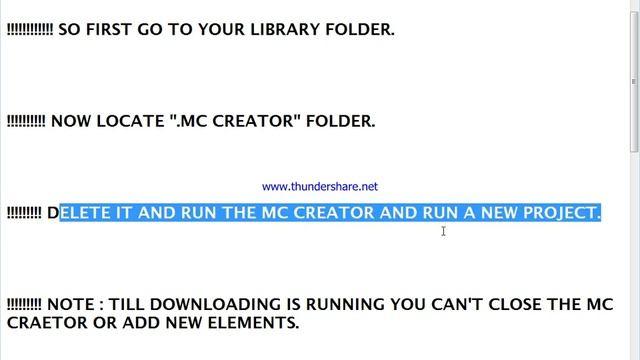 Mc Creator Error Fixed (!! MC CREATOR SETUP FAILED!!)