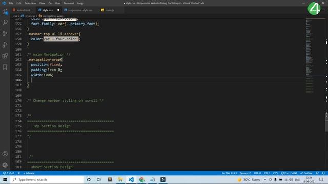 Responsive Landing Page Using HTML CSS jQuery and Bootstrap 4 | Complete Website Using Bootstrap 4 смотреть онлайн