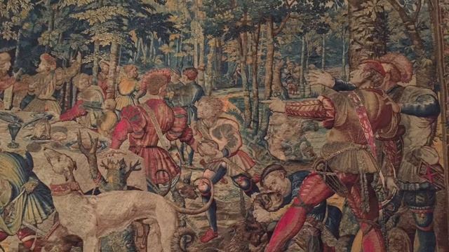 Гобелены Людовика XIV. Охота Максимилиана смотреть онлайн