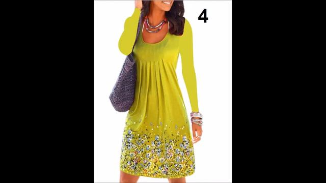 XYZ БИЗНЕС ЗОНА. Женская элегантная платье с цифровым принтом смотреть онлайн