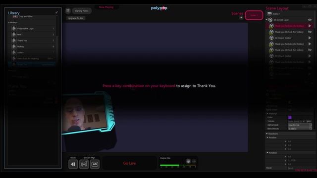 Add an Amazing "Thank You" Hotkey to Your Live-Stream With PolypopLive - *Super Easy Tutorial!* смотреть онлайн