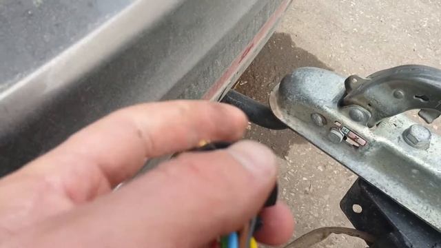 Как восстановить проводку на прицепе Крепышь. Очень полезно знать. Порезали проводку с/ки. смотреть онлайн