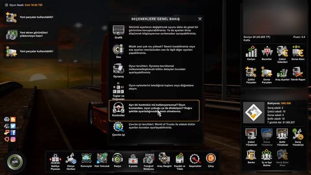 Euro Truck Simulator 2 Mouse Aşağı Kayma Sorunu Çözümü смотреть онлайн