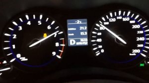 Infiniti Q70 3.7 V6 0-100km/h Acceleration