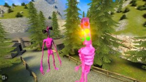 СЕМЬЯ СВЕТОФОРОГОЛОВЫХ ПРОТИВ СЕМЬИ СИРЕНОГОЛОВЫХ В ГАРРИС МОД! БИТВА СЦП СЕМЕЙ В Garry`s Mod