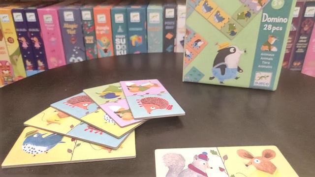 Erdei dominó állatokkal - Animals - Djeco Gekkotoys.hu смотреть онлайн