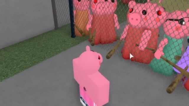 Roblox 100 Player Piggy but i used hacks.. смотреть онлайн