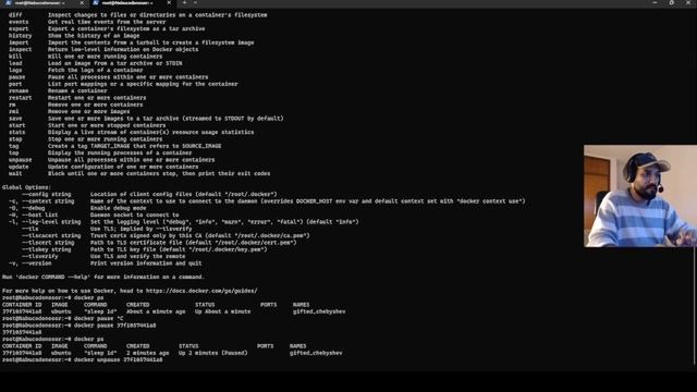 Docker - Gerenciando o Container смотреть онлайн