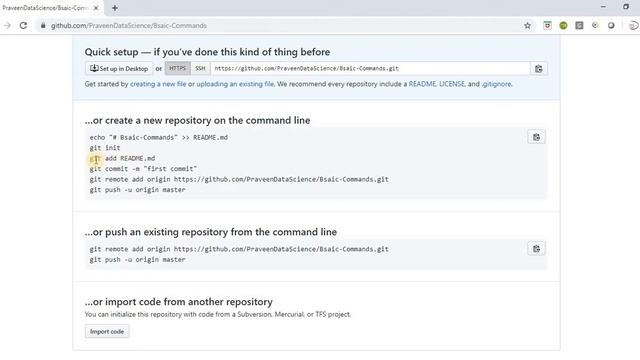 Basic Commands add,commit,push & status смотреть онлайн
