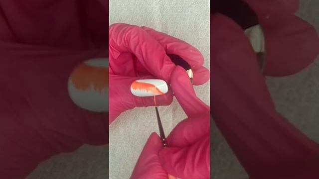 Апельсин на ногтях. Маникюр апельсин. Дизайн ногтей апельсин смотреть онлайн