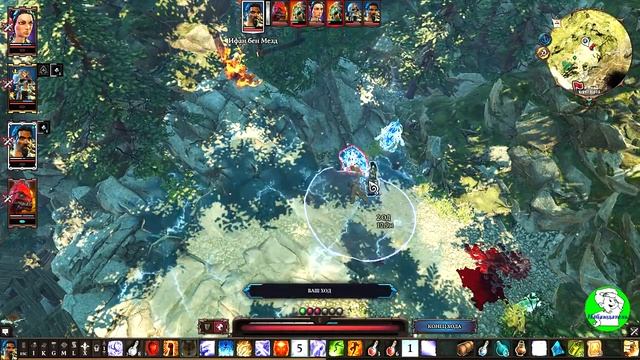 Divinity Original Sin 2 DE - 4 заклинателя. "Агрессивный захват" и "Убытки в гроссбухе". Хитрости. смотреть онлайн