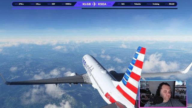 ?MSFS LIVE | PMDG 737-800 | Long Beach, CA - Seattle, WA смотреть онлайн
