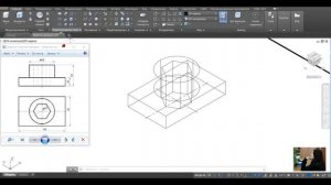 AutoCAD аксонометрия, простые разрезы