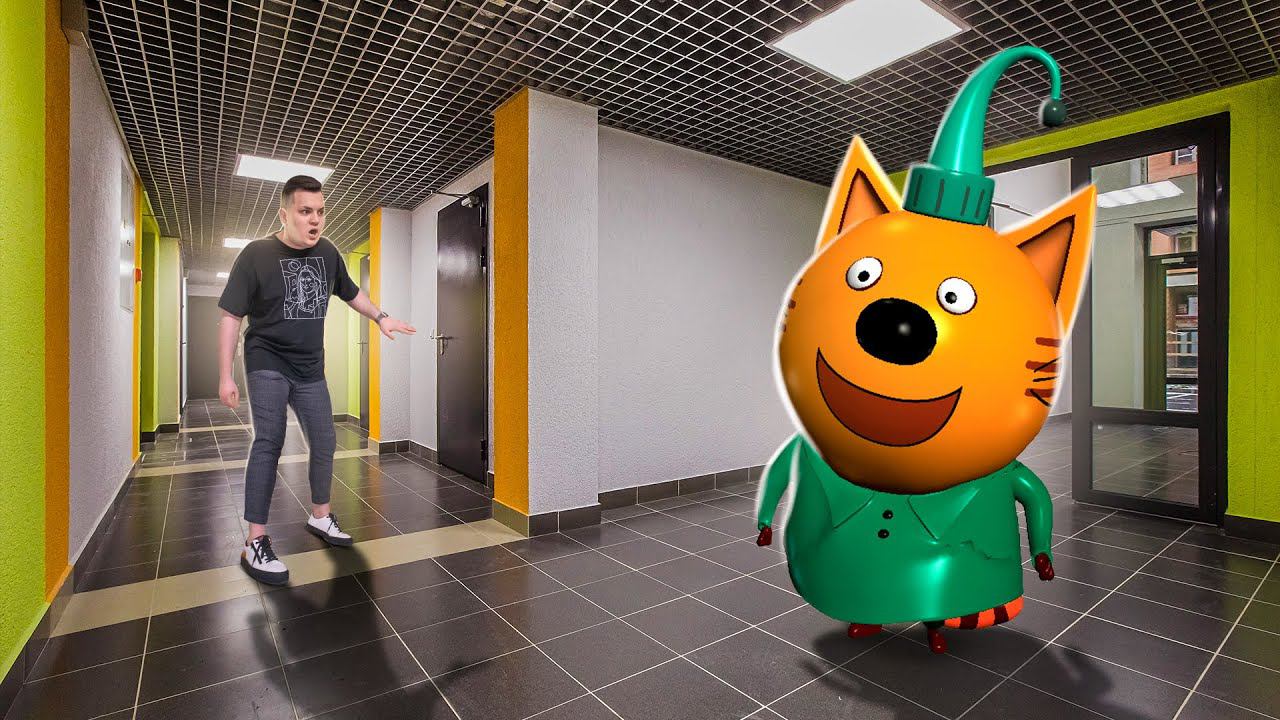 Три Кота Попали на Скрытые КАМЕРЫ! Компот пришел! смотреть онлайн