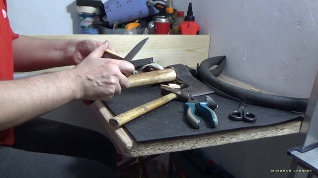 Учебный #топор для начинающего походника своими руками. #DIY смотреть онлайн