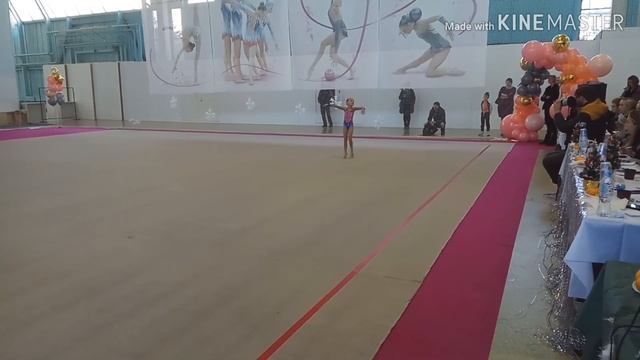 Моё выступление на турнире по художественной гимнастике "Снежная королева" смотреть онлайн