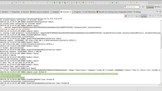 jClouds API for Docker (LXC) - Initial version смотреть онлайн