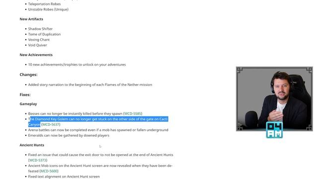 ECHOING VOID Update Patch Notes 1.10.2.0 - New Treasure, Dynamo Fix & More in Minecraft Dungeons смотреть онлайн