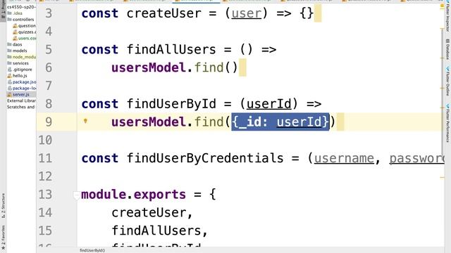 Retrieving a user with findById from Mongo DB cs4550 sp20 12217 смотреть онлайн