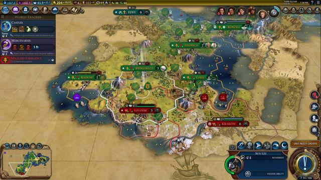 Omega Alden Plays Civilization 6 Gathering Storm - Hungary - Part 5 смотреть онлайн