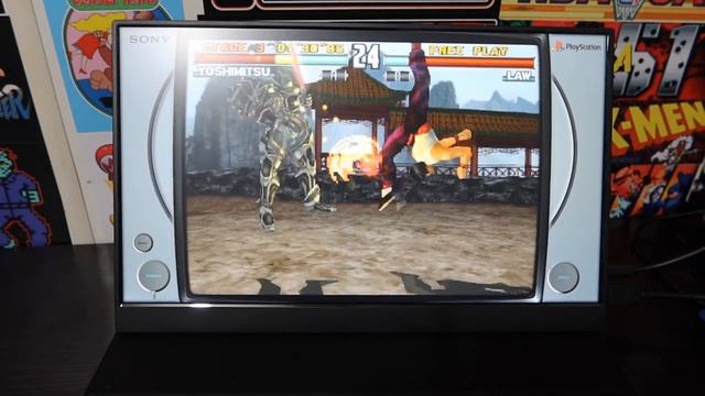 Tekken 3 Demoed on 17.3" Portable Gaming Monitor | RetroPie GUy PlayStation Emulation Gameplay смотреть онлайн