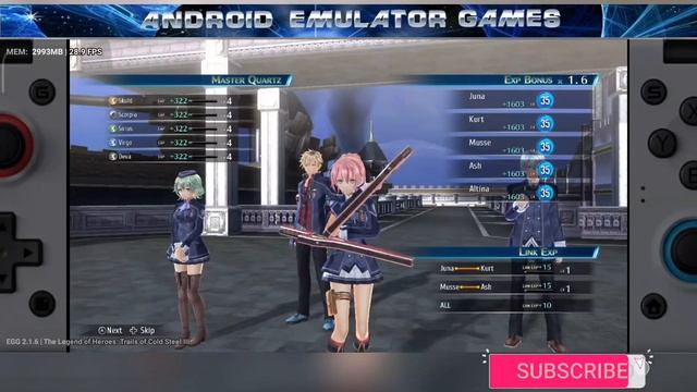 The Legend of Heroes: Trails of cold steel EGG NS 2.1.6 Game test with settings смотреть онлайн