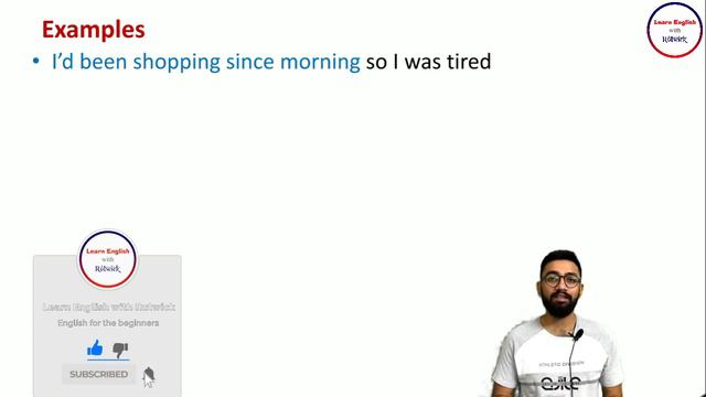 Past Perfect Continuous Tense смотреть онлайн