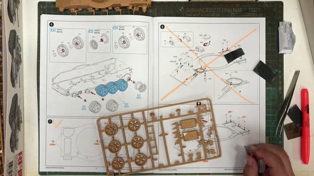 Стрим Т-55А от Rye Field. Часть IX. Деталировка верхней лобовой детали. смотреть онлайн