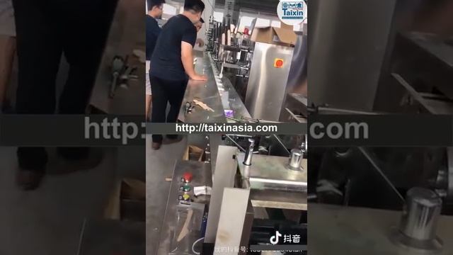 Упаковочная машина для поштучной упаковки деревянной посуды смотреть онлайн