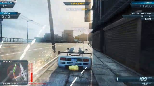 Need for Speed Most Wanted | McLaren F1 LM | GTX 750SC смотреть онлайн