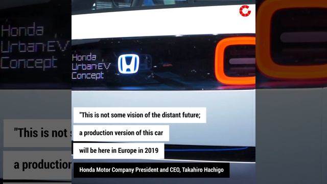 Honda brings past to the future with Urban EV Concept смотреть онлайн