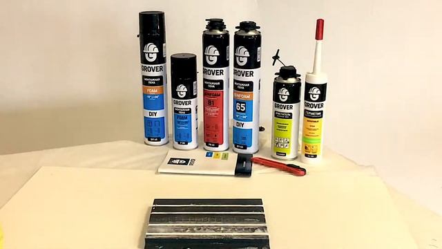 Красим герметики GROVER смотреть онлайн