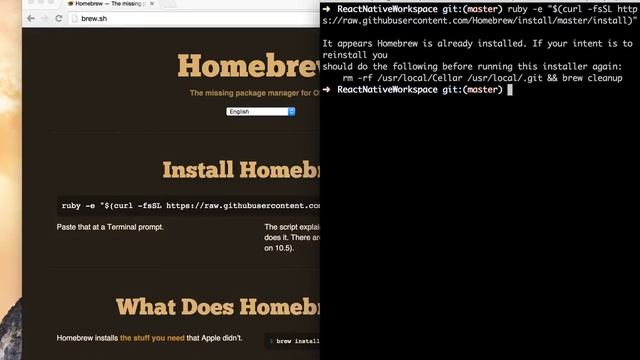 Build Apps with React Native: Environment Setup смотреть онлайн