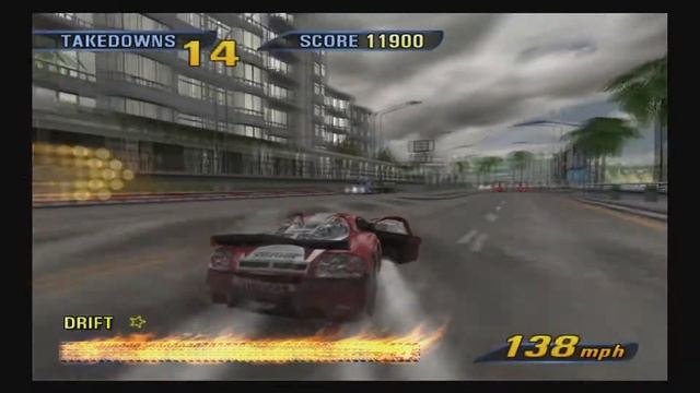 Burnout 3 running on Xbox 360 смотреть онлайн