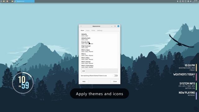 How to Customize XFCE desktop | Linux Mint смотреть онлайн