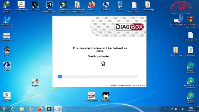 PSA Diagbox 7.57  Installation Et Activation